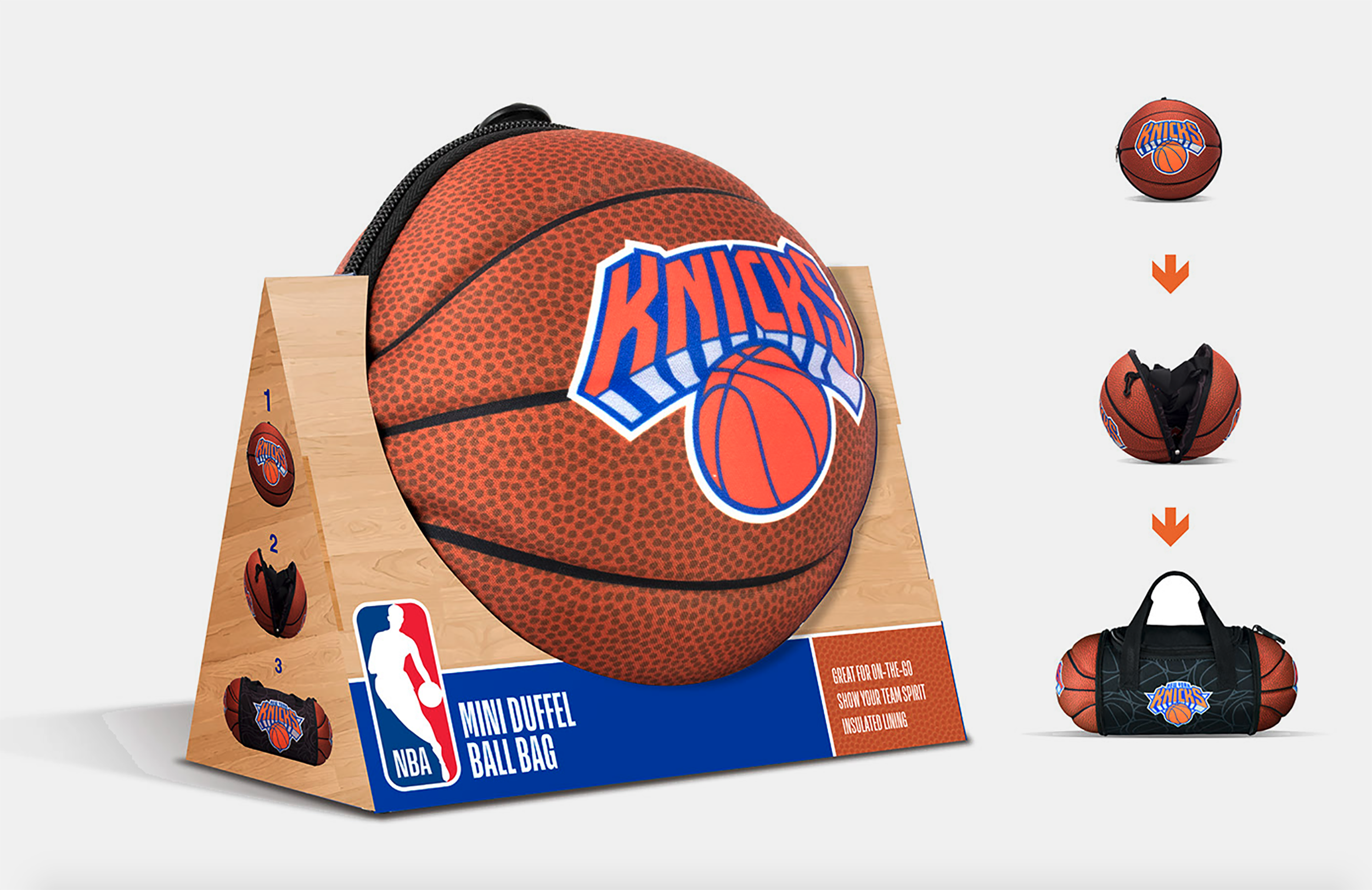 Packaging for NBA Ball Bag